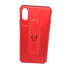 Silicone Case Motomo With Finger Ring For Apple Iphone X (5.5 ) Red